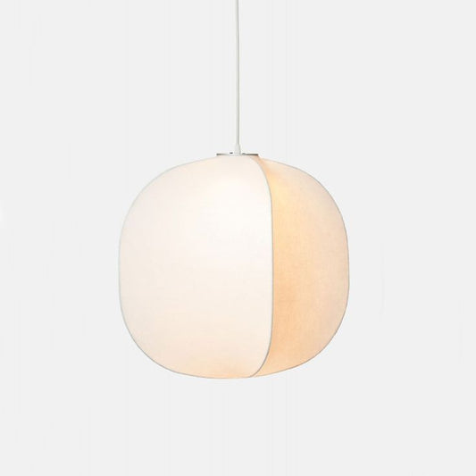 Japandi Silk Pendant Light - Minimalist Design for Warm Ambient Glow