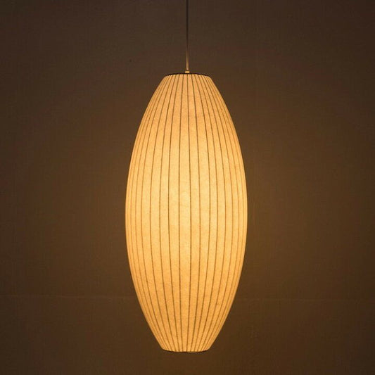Large Cigar Bubble Pendant Lamp – Timeless Mid-Century Elegance