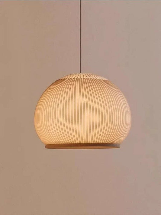 Modern Nordic Oval Pendant Light – Creative White Lantern Chandelier for Living Room & Bedroom