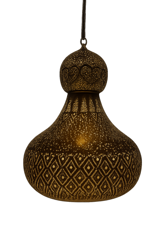Moroccan Brass Pendant Light β Brass Islamic Hanging Lamp