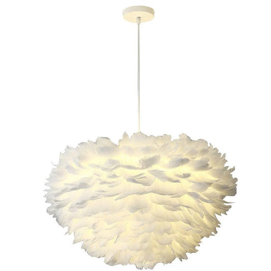 Anslie White Pendant Light β Timeless Elegance for Your Home 50 C.M