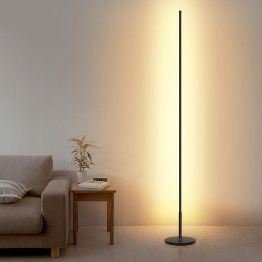 Modern Nordic LED Floor Lamp – Minimalist Standing Light for Living Room, Bedroom & Study