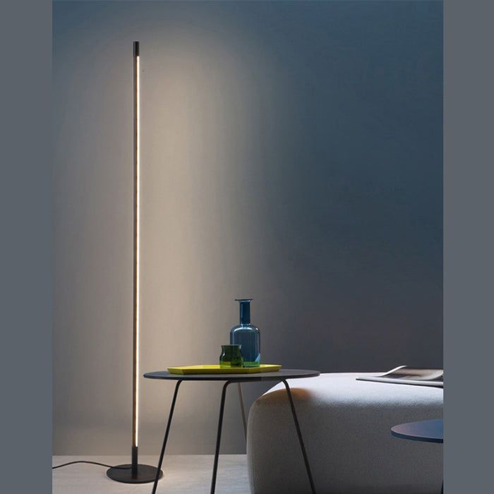 Modern Nordic LED Floor Lamp – Minimalist Standing Light for Living Room, Bedroom & Study