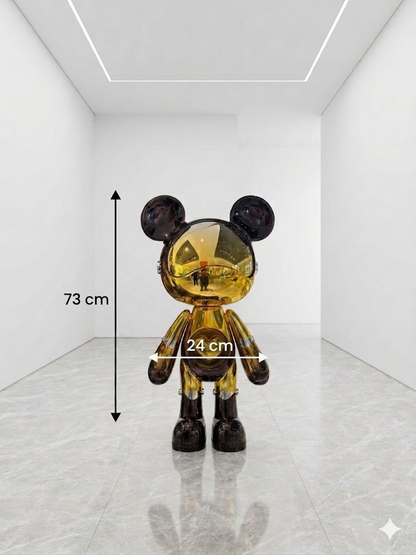 Luxury Bear Gift Sculpture Lamp – Modern Decorative Art Collection
