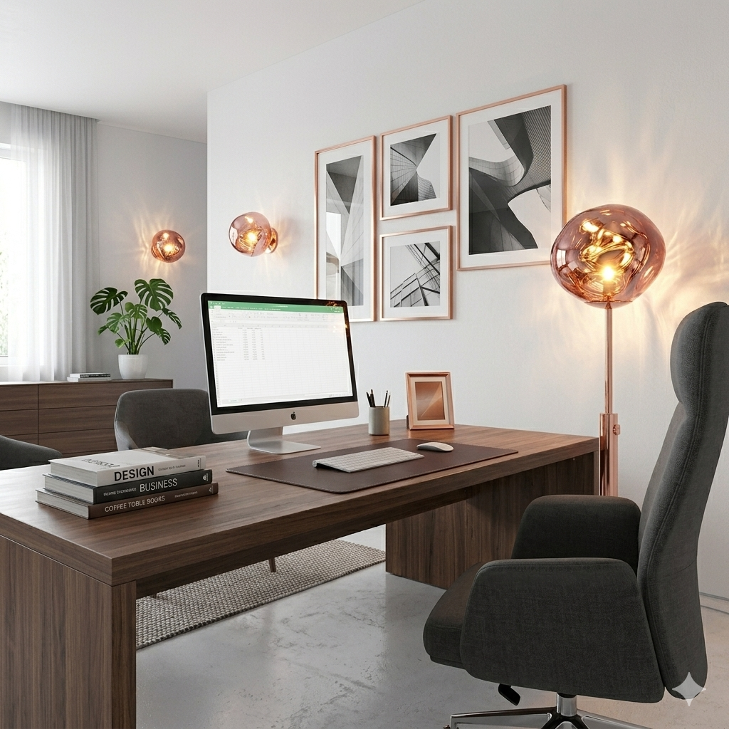 Luxury Melt Lava Floor Lamp – Adjustable Rose Gold Standing Lamp with Stainless Steel Body