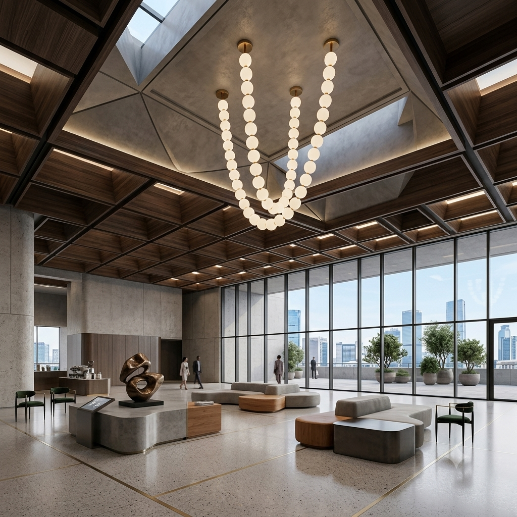 Luxury U-Shaped Necklace Chandelier with Frosted Glass Spheres | Modern LED Brass Pendant Light | 1M, 2M & 3M