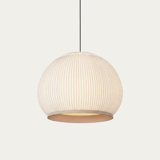 Modern Nordic Oval Pendant Light – Creative White Lantern Chandelier for Living Room & Bedroom