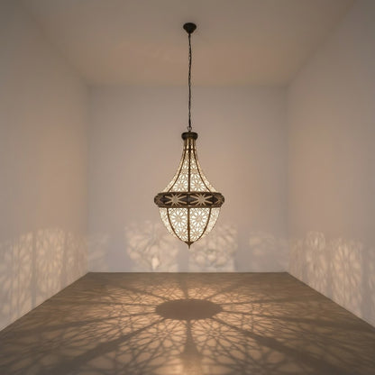 Modern Ramadan Cannon Decor – Handcrafted Brass & Frosted Glass Midfa Al Iftar – Luxury Islamic Ornament for Home & Majlis