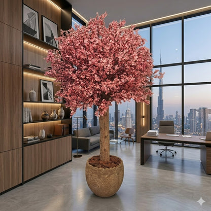 Large Artificial Cherry Blossom Faux Tree - 180cm