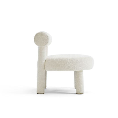 Minimalist Cylindrical Accent Chair