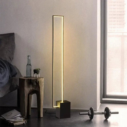 Modern Minimalist LED Floor Lamp – Slim Standing Light for Living Room, Bedroom & Office