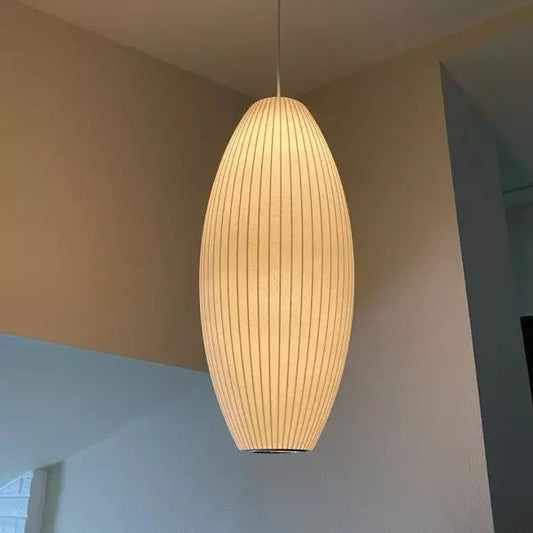Large Cigar Bubble Pendant Lamp – Timeless Mid-Century Elegance