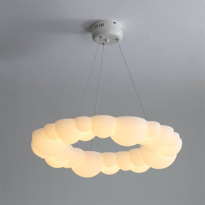 Cloud Shades LED Pendant Light – Modern Minimalist Bubble Chandelier for Living Room & Bedroom