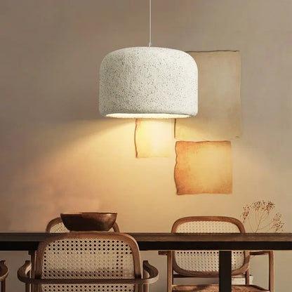 Japanese Style Styrofoam Pendant Light – Minimalist Resin Lampshade for Warm & Elegant Ambiance 60 C.M