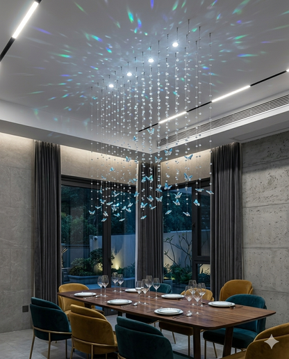 Butterfly Mini Crystals (1.5cm x 1.5cm) – Trending Custom Chandelier Accents