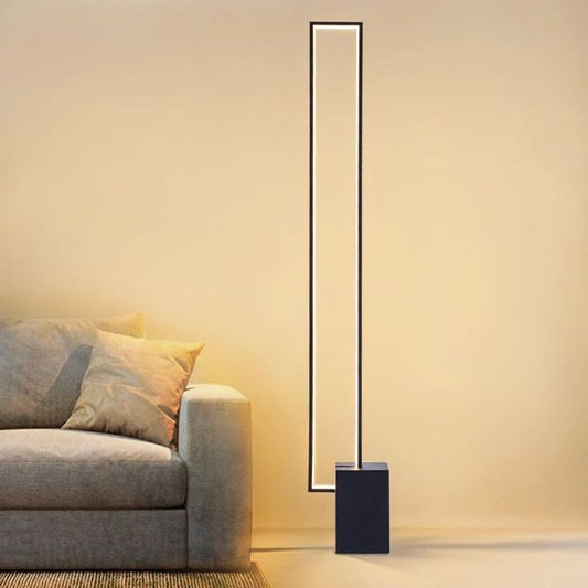 Modern Minimalist LED Floor Lamp – Slim Standing Light for Living Room, Bedroom & Office