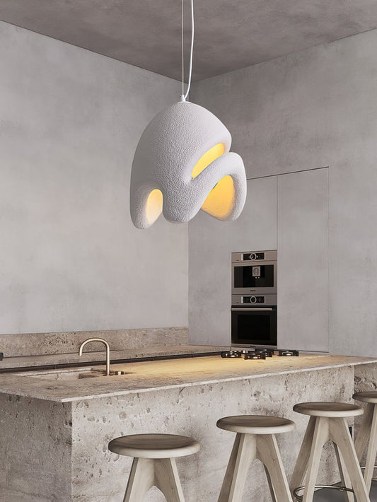 Wabi Sabi Resin Pendant Lamp 33 C.M – Embrace Imperfect Beauty