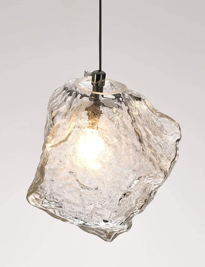 Simple & Creative Ice Cube Lava Chandelier – Adjustable LED Pendant Light 30 C.M