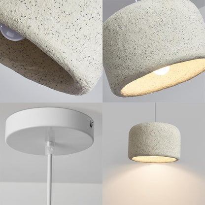 Japanese Style Styrofoam Pendant Light – Minimalist Resin Lampshade for Warm & Elegant Ambiance 60 C.M