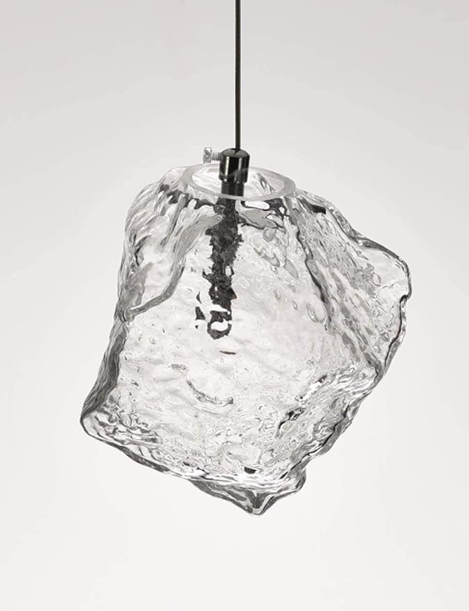 Simple & Creative Ice Cube Lava Chandelier – Adjustable LED Pendant Light 30 C.M
