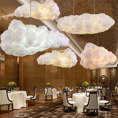 Creative Cloud Shaped Hanging Ceiling Pendant Light