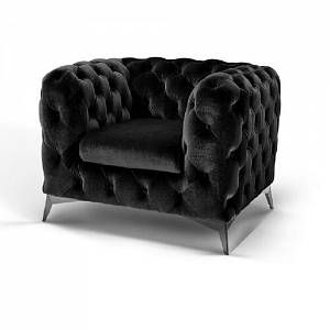 Modern Tufted Velvet Loveseat Sofa – Compact Luxury Accent Couch