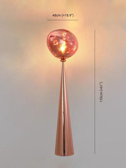 Fancy Lava Floor Lamp – Post-Modern Artistic Glass Glow Light for Living Room & Bedroom Decor