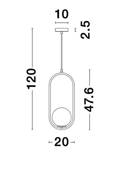 OBI Opal Glass with Brass Gold Metal Single Pendant Light