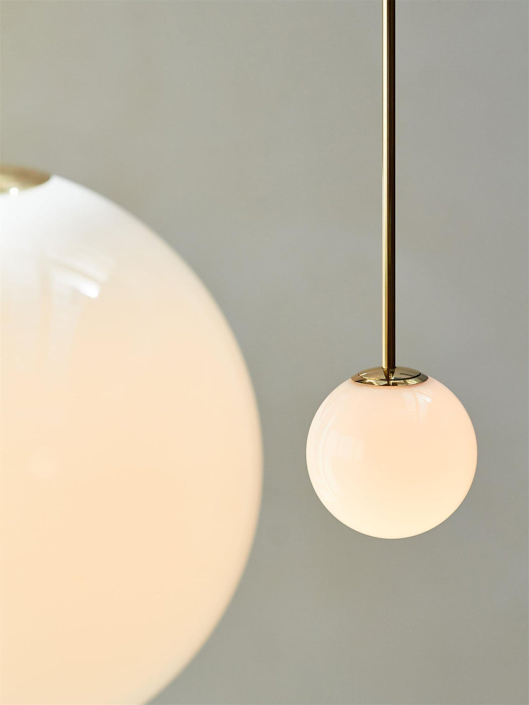 Architectural Pendant Light  – Polished Brass