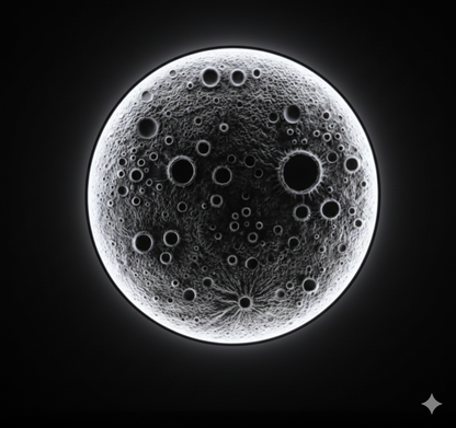 3D Moonlight Wall Mural – LED Lighted Wooden Art for Dreamy Home Decor