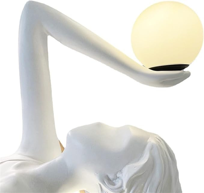 Modern Dancer Floor Sculpture Abstract Female Statue for Luxury Home & Hotel Decor