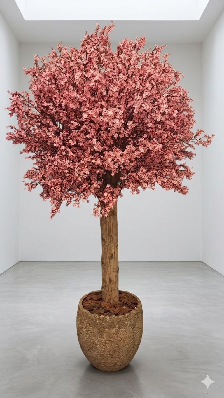 Large Artificial Cherry Blossom Faux Tree - 180cm