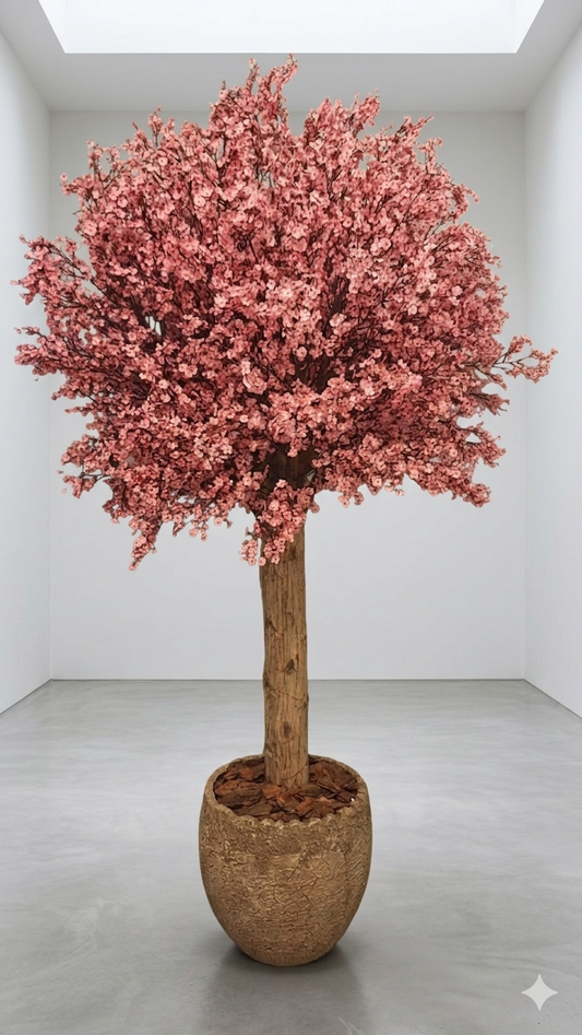 Large Artificial Cherry Blossom Faux Tree - 180cm