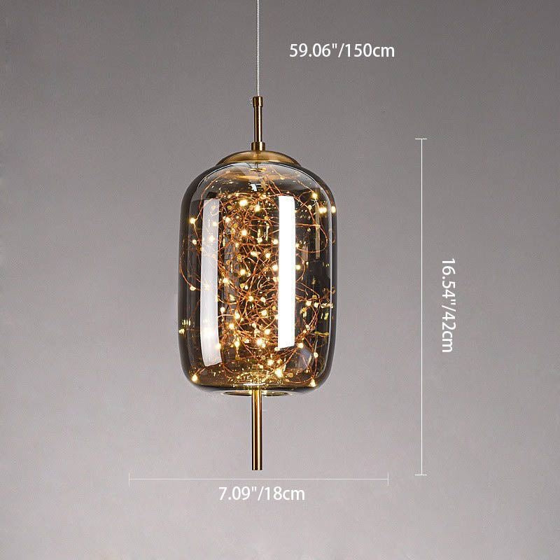 Starlight Studio Firefly Glass Pendant – Modern Nordic Hanging Light