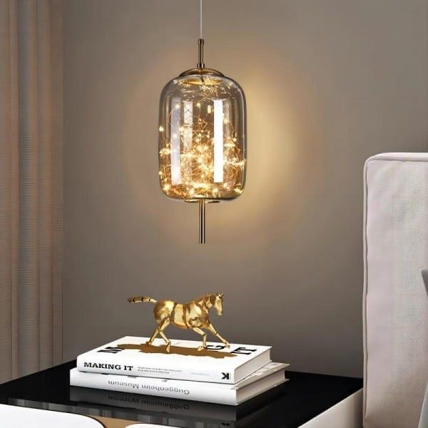 Starlight Studio Firefly Glass Pendant – Modern Nordic Hanging Light