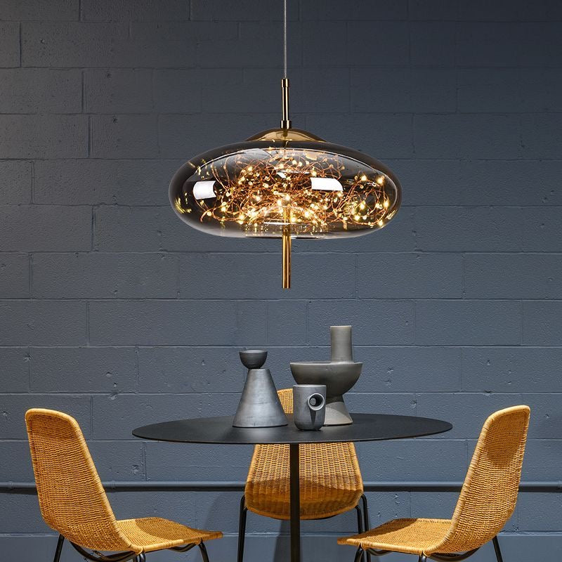 Starlight Studio Firefly Glass Pendant – Modern Nordic Hanging Light