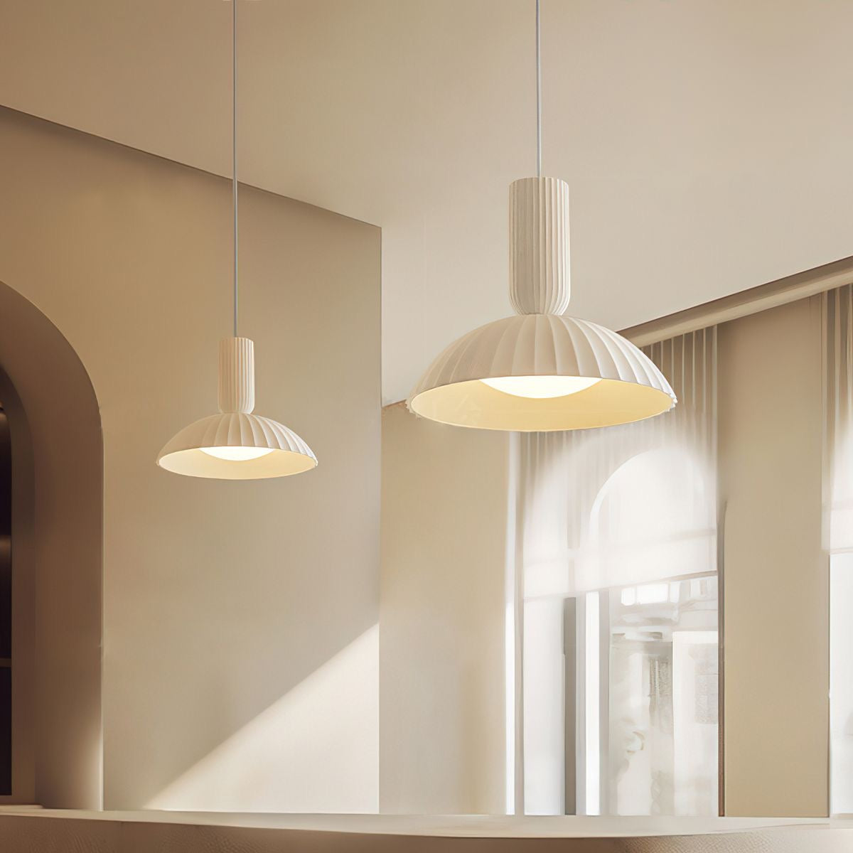 Modern ceramic Apollo Pendant Light – Minimalist Nordic Hanging Lamp
