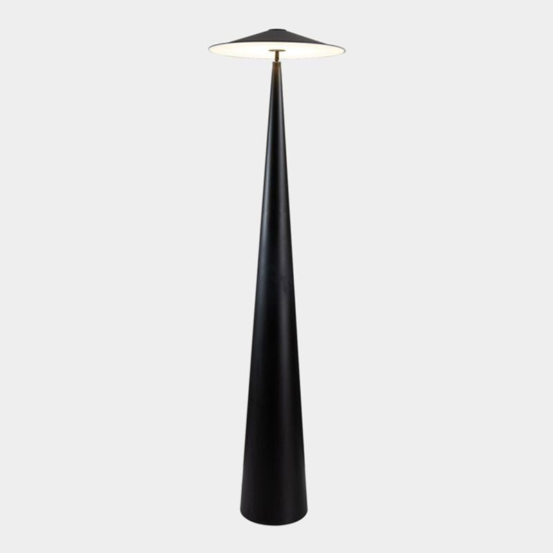 Modern Black Cone Floor Lamp – Minimalist Designer Standing Light
