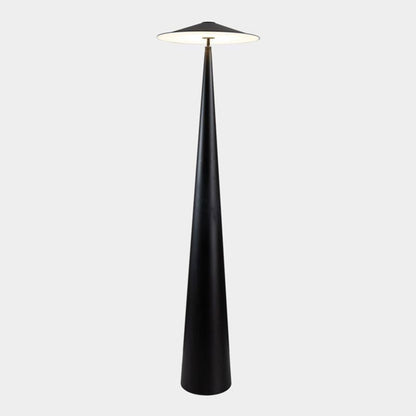 Modern Black Cone Floor Lamp – Minimalist Designer Standing Light