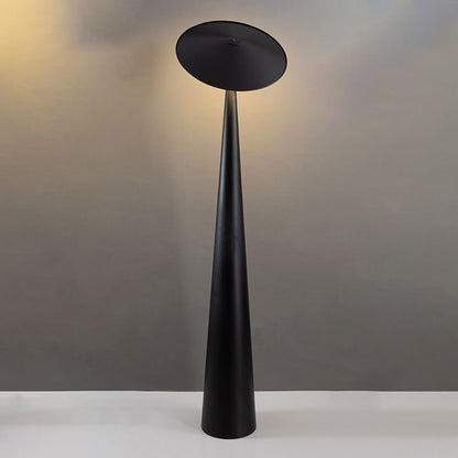 Modern Black Cone Floor Lamp – Minimalist Designer Standing Light