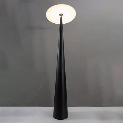 Modern Black Cone Floor Lamp – Minimalist Designer Standing Light
