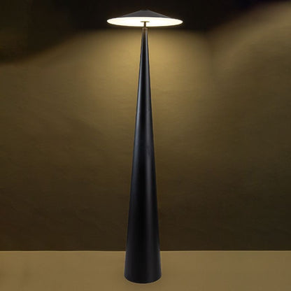 Modern Black Cone Floor Lamp – Minimalist Designer Standing Light