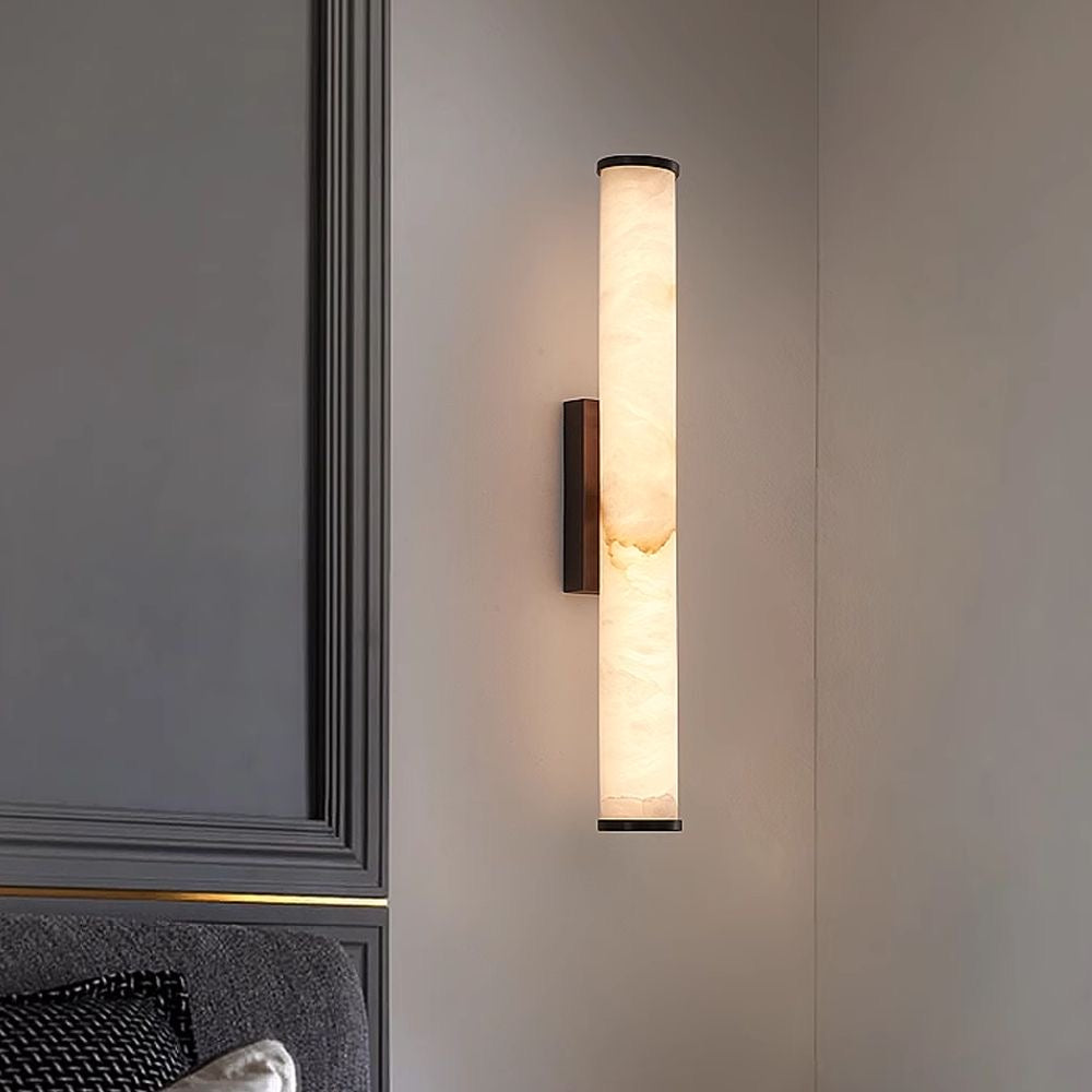 Modern Marble Wall Light – Gold LED Wall Lamp 500mm Elegant Indoor Lighting