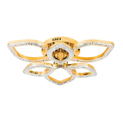 Gold LED Ceiling Lamp – Modern Ceiling Light for Living Room & Bedroom