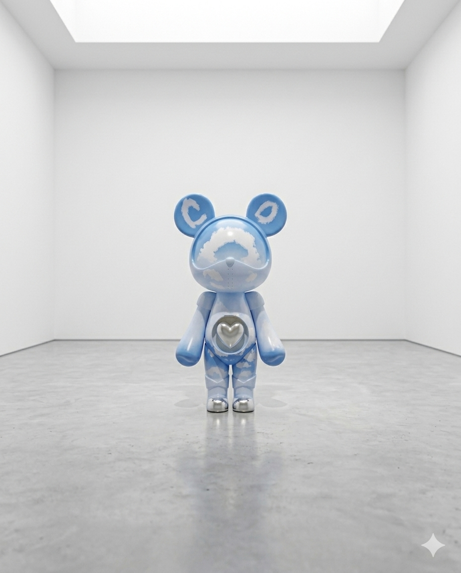 Bear Gift Sculpture Lamp – Iridescent Dream