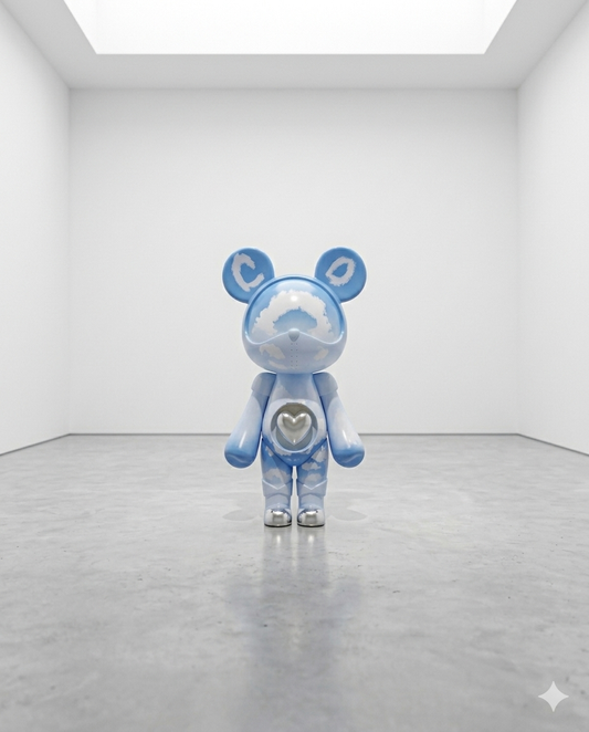 Bear Gift Sculpture Lamp – Iridescent Dream