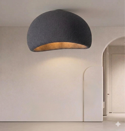 Trending Wabi Sabi Ceiling Pendant Light 80 CM (Gray Color)