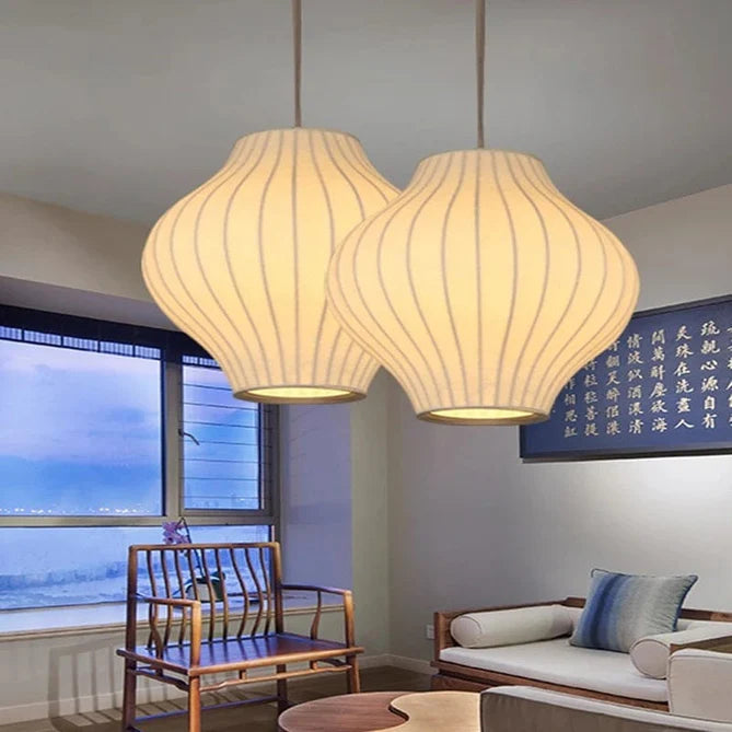 Silk White Ceiling Light – Modern Elegance for Every Room
