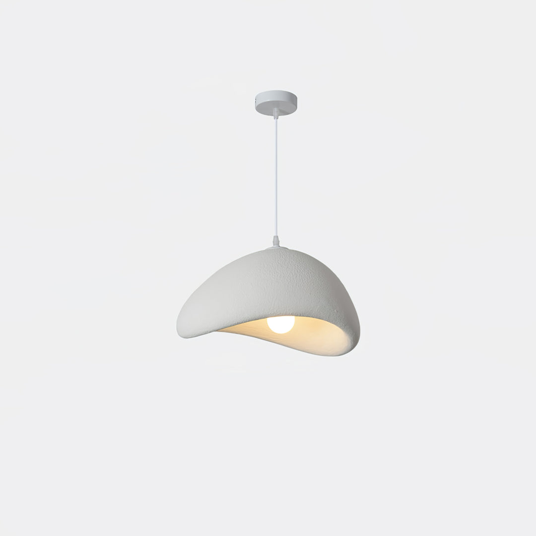 Wabi-Sabi Style Resin Pendant Light – Adjustable Vintage Hanging Lamp