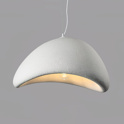 Wabi-Sabi Style Resin Pendant Light – Adjustable Vintage Hanging Lamp